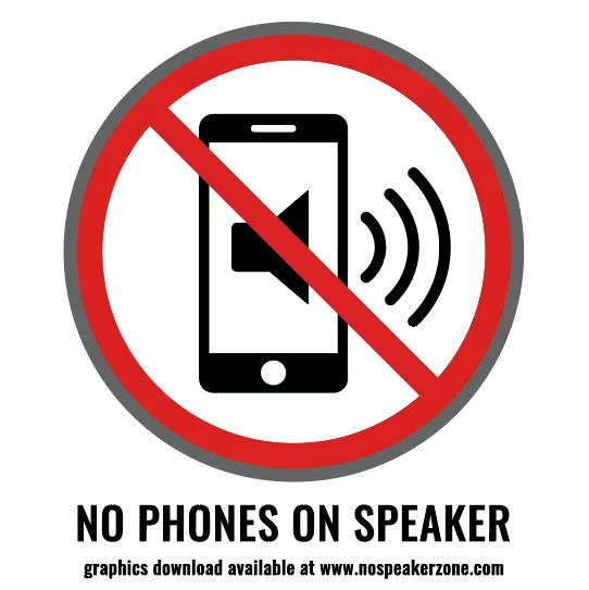 No Phone Speaker